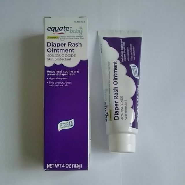 equate baby diaper rash ointment