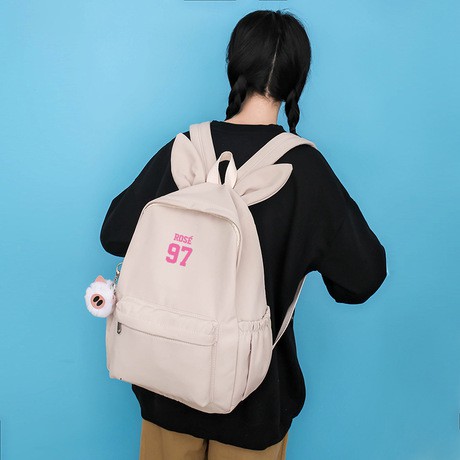 student with school bag