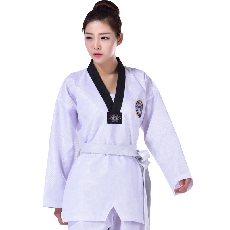 Details about   Professional Taekwondo Uniform Clothes Traditional Suit Children Adult Students 