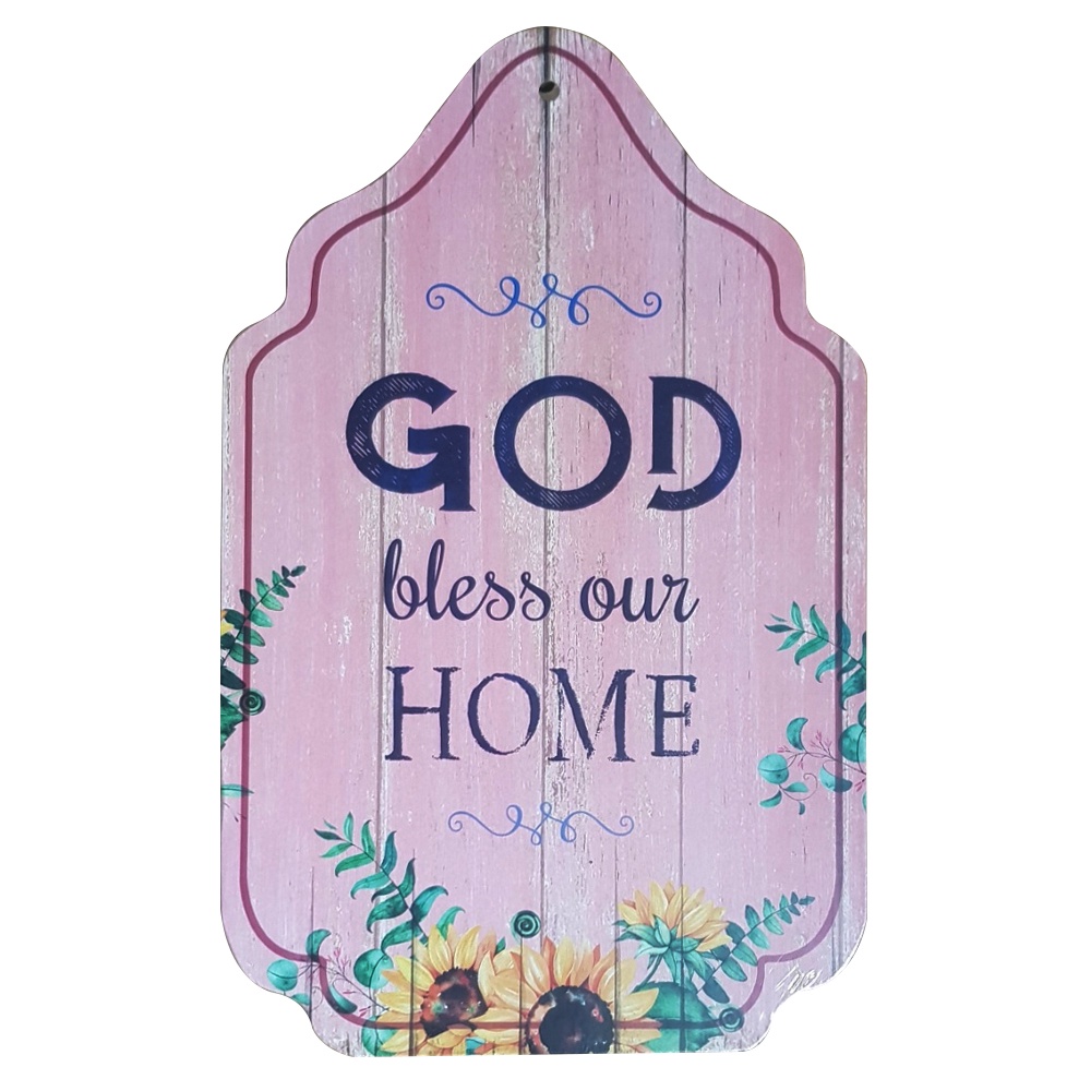 digipinas Wall Decor Wooden Quotes Vintage Style Rustic MDF Decor