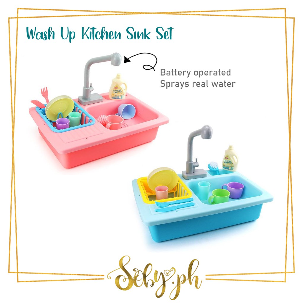 battery operated play sink