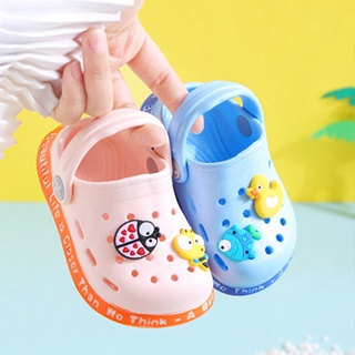 Children New Cute Cartoons Kids Mules Clogs Summer Croc Garden Beach Slippers Sandals Cave Hole Baby Shoes For Boys Girls #5