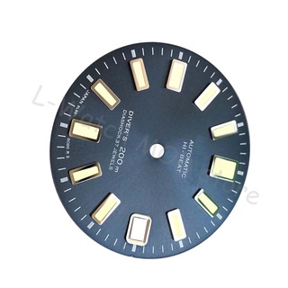 Seik..blue NH35 dial Yuanzu 62mas modified skx007 watch case nh35a movement retro diving watch MOD H #2