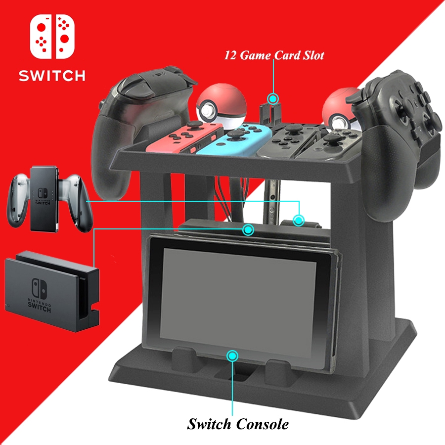 nintendo switch dock and controller