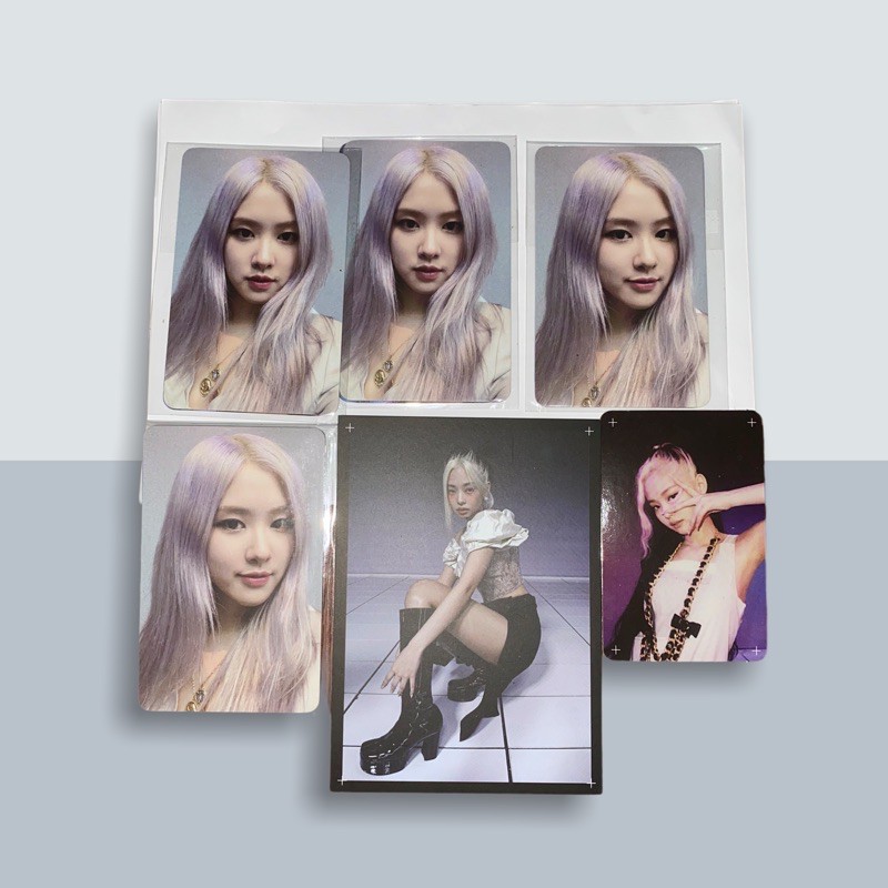 Blackpink How You Like That Ktown Pob Photocard Rose Photocard Jennie Photocard Shopee Philippines