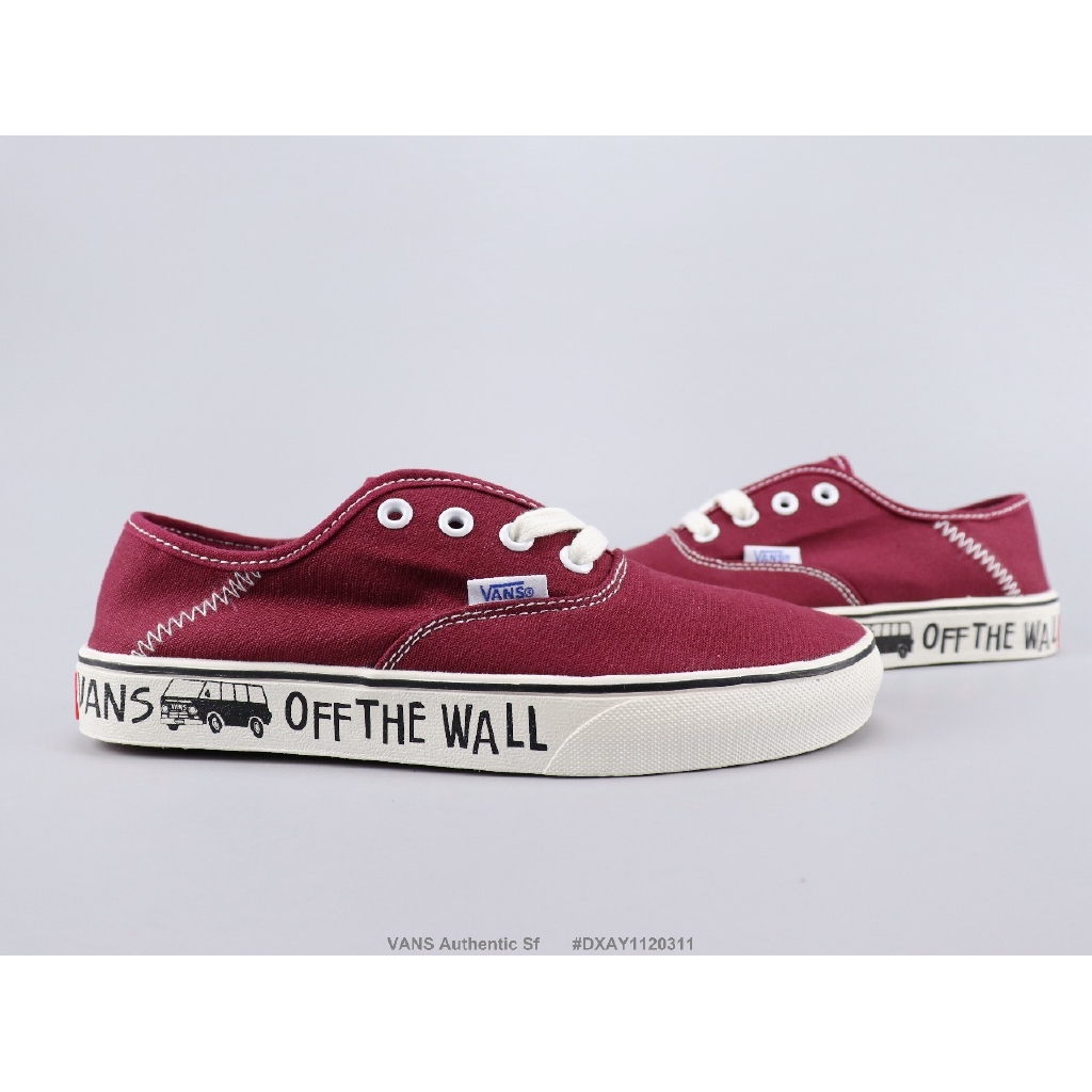 red off the wall vans