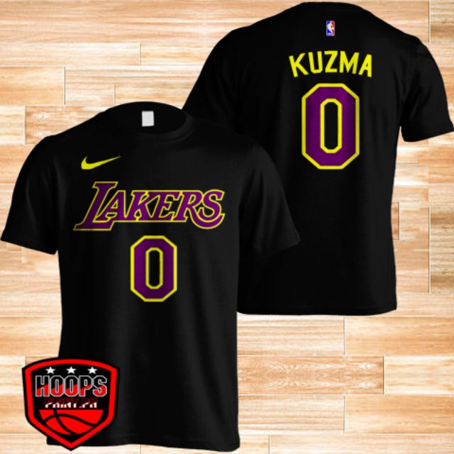 lakers black jersey kuzma