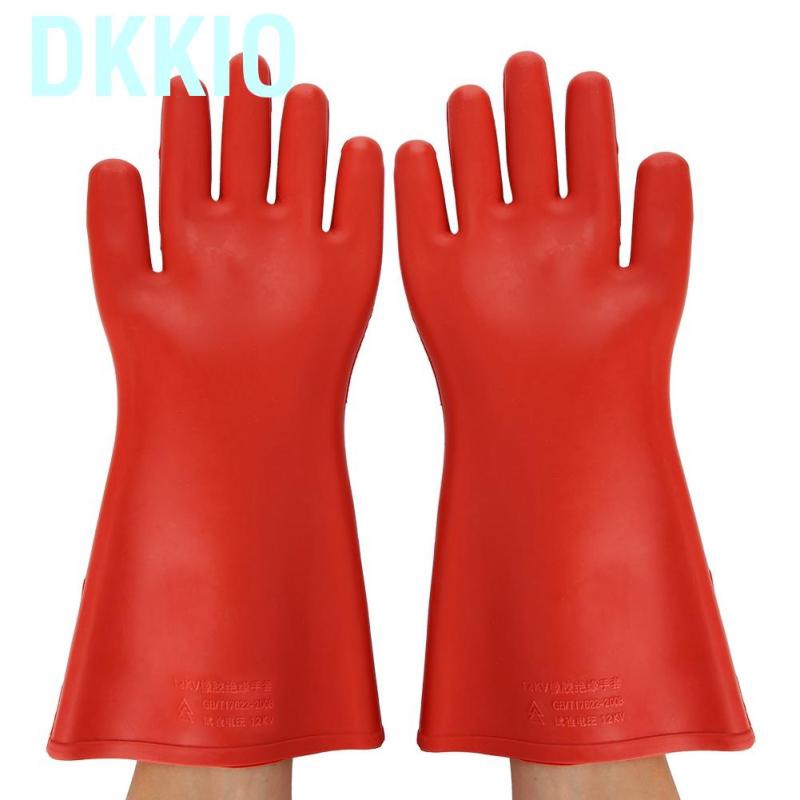 35 KV Electric Gloves Rubber-vulcanized Insulation Glove 