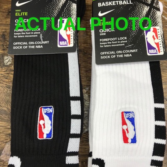 nba elite quick crew socks
