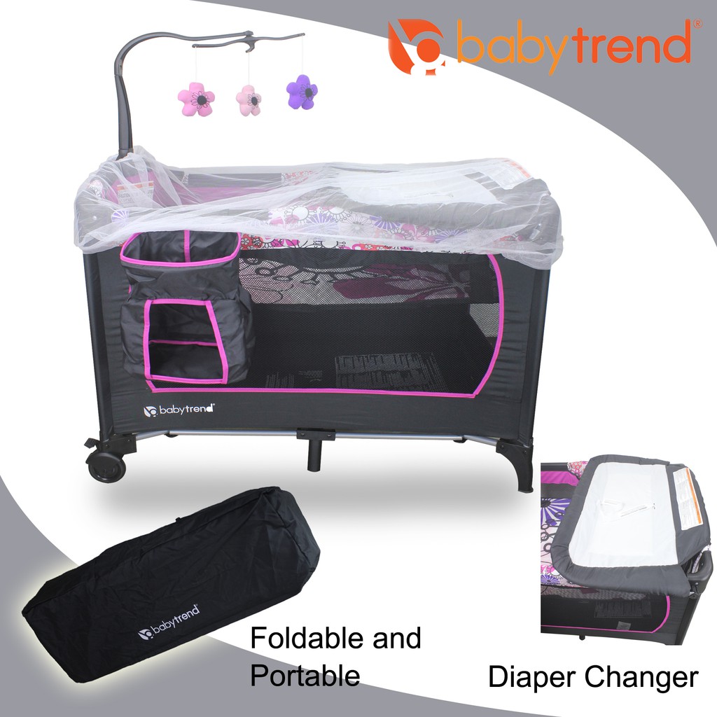 baby playpen with changing table