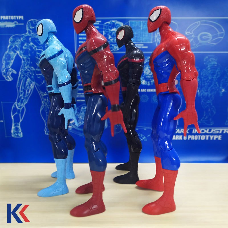 large spiderman figure