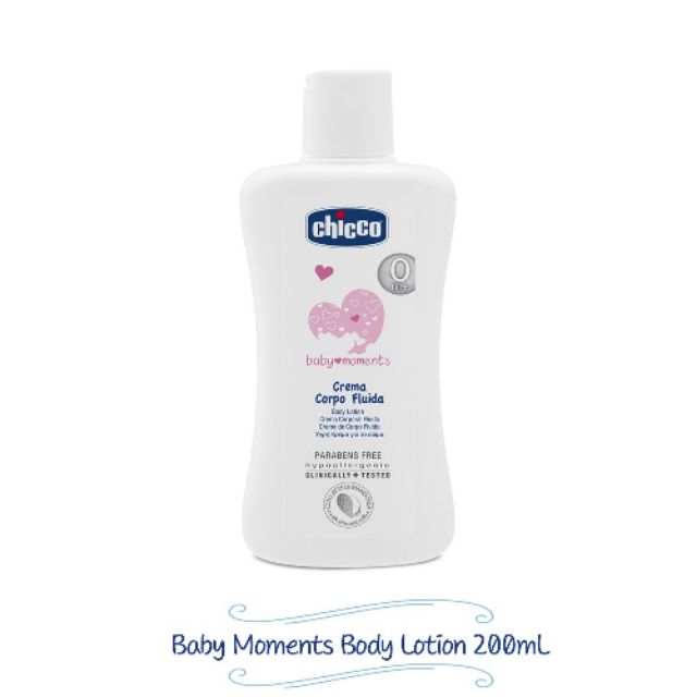 chicco baby lotion