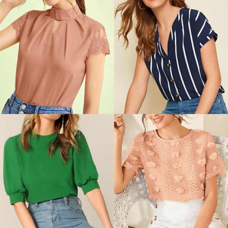 shein formal tops