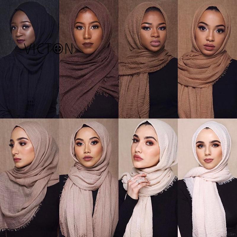 cotton crinkle scarf