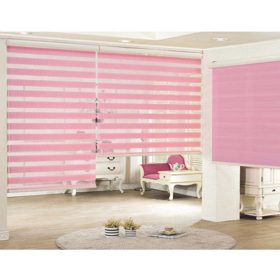 blinds pink