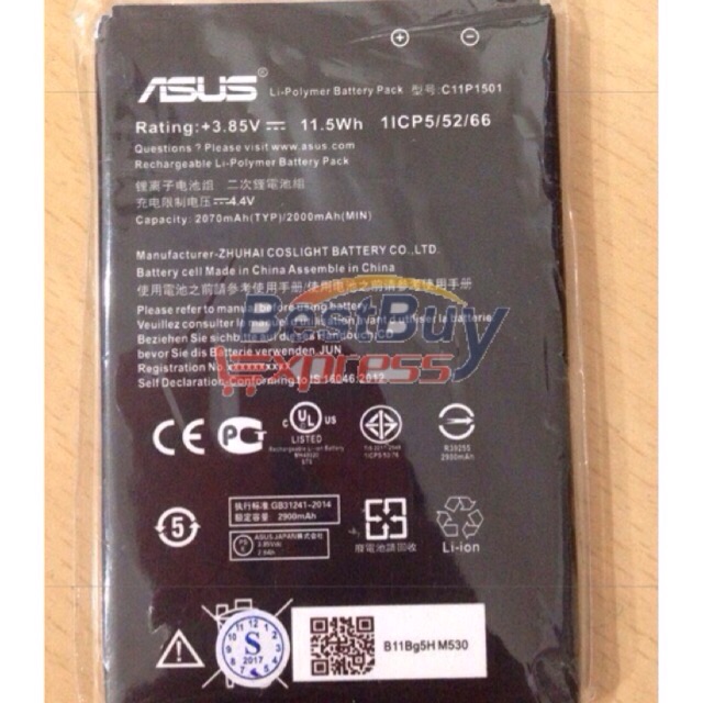 Asus Zoold Model Battery