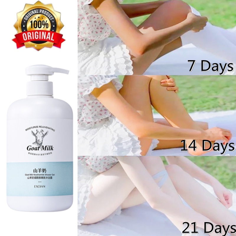 Whitening Body Wash Body Whitening Tanning Repair Brighten Skin permanent whitening Goat milk