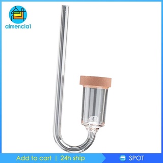 [Almencla1] CO2 Diffuser Clear Acrylic Carbon Dioxide Refiner for Aquarium Fish Tank #6