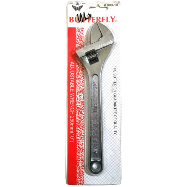 Butterfly Adjustable Wrench Katala Shopee Philippines
