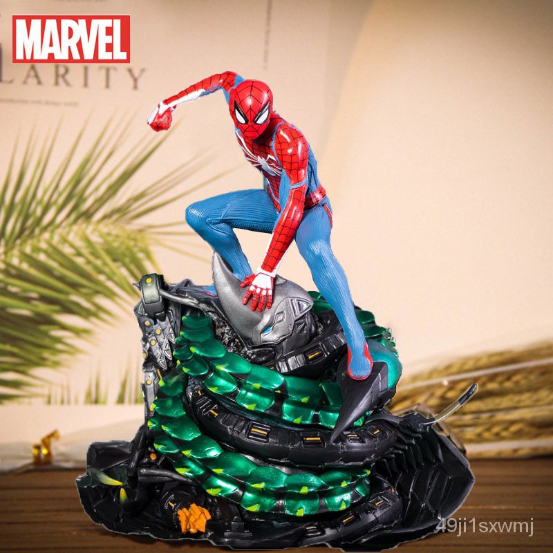 Marvel Figure Spider Man Ps4 Game Doll Statue Scene Spiderman Collectors  Edition Pvc Collectible Mod | Shopee Philippines