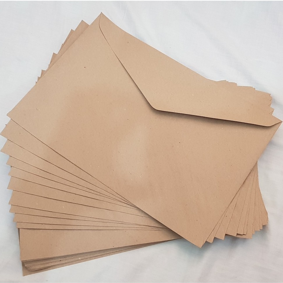 100pcs Brown Envelope Long And Short Wholesale Price Shopee Philippines 5121