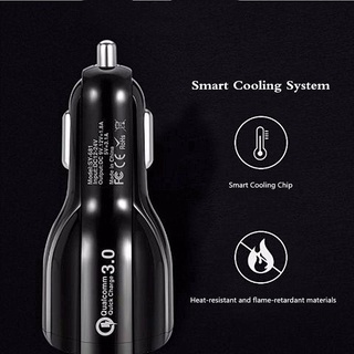 5V 3.1A Car Charger Quickly Charging Phone Charger Dual USB Charger QC 3.0 for Smart Phone Tablet Smart Devices #3