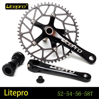 litepro super hollowtech crankset