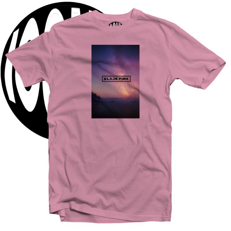 Black Pink Graphic Tshirts Shopee Philippines