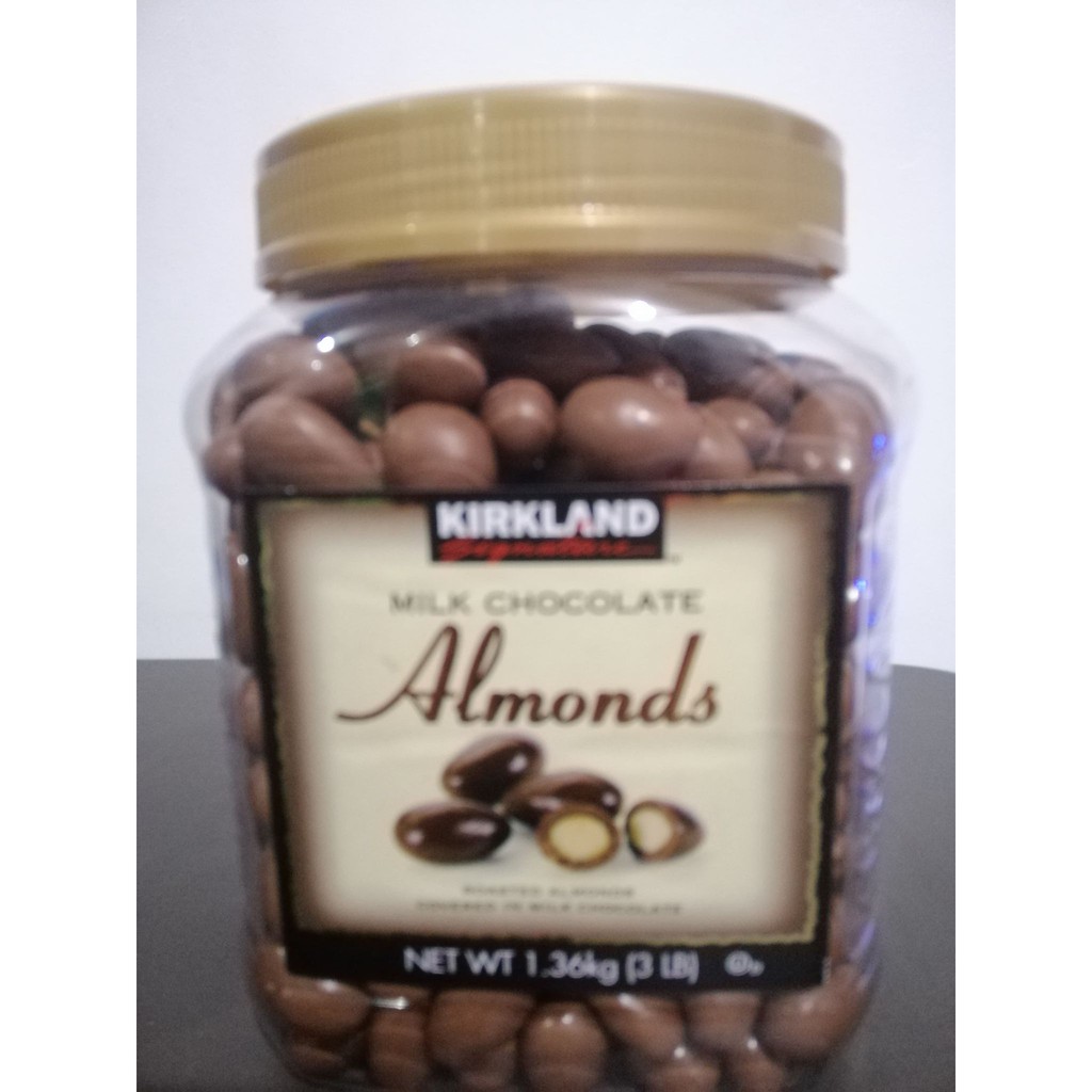 Kirkland Signature Almonds Milk Chocolate Jar (1.36kg) | Shopee Philippines