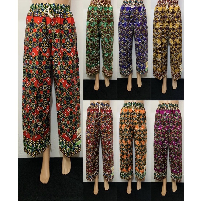 Ethnic Batik Pants/Pajama (Unisex) | Shopee Philippines