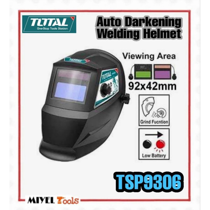TOTAL Auto Darkening Welding Helmet Shopee Philippines