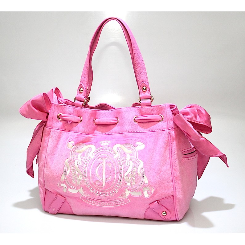 pink juicy couture luggage