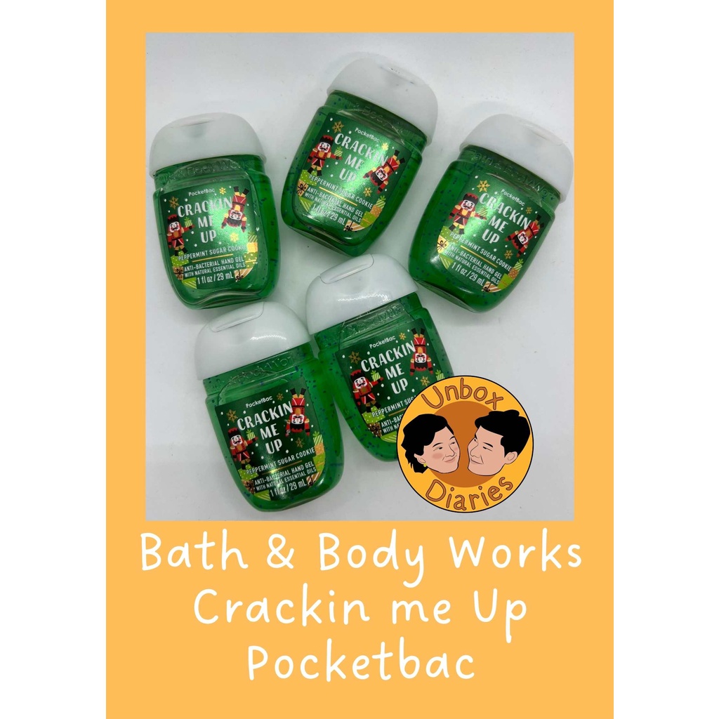 Crackin me Up Pocketbac Sanitizer 29ml [ Bath & Body Works ] Shopee