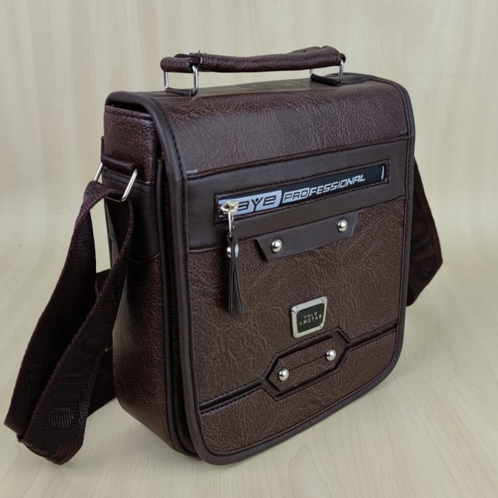 Polo Sling Bag 9 "inchi PU Leather Original Polo Amstar Slingbag