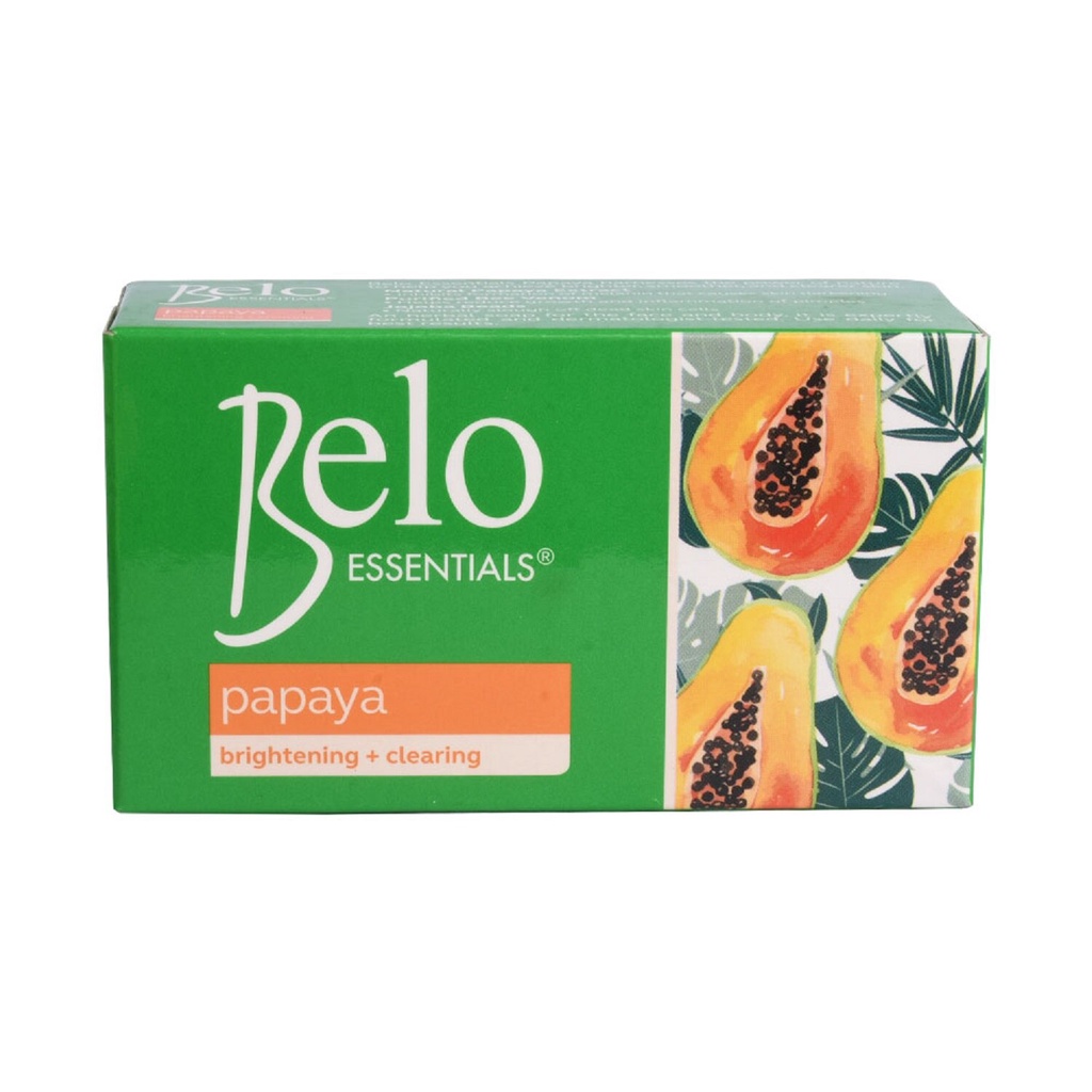 BELO Essentials Papaya Soap 135G | Shopee Philippines