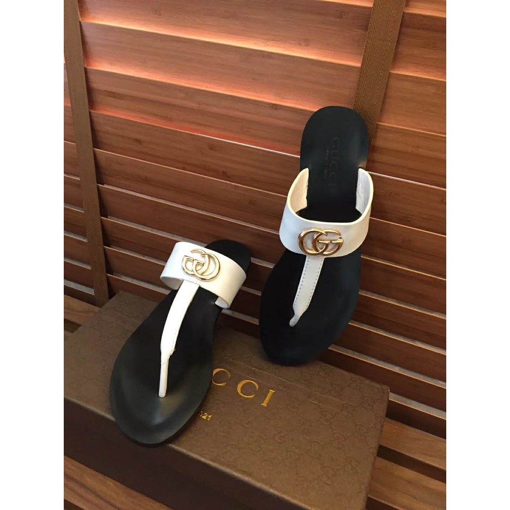  Gucci  sandals  MensWomens Fashion All match Slippers 