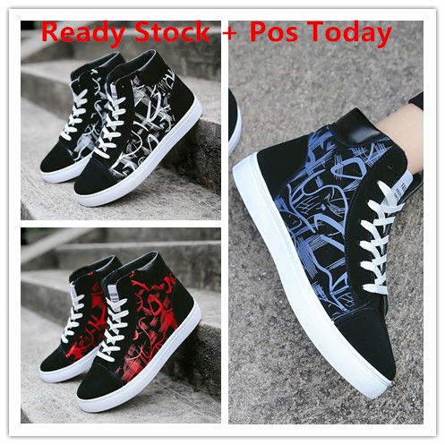 new fashion high top skateboard shoes