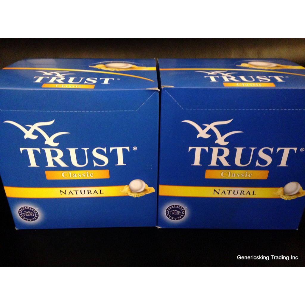 Trust Classic Natural Condoms Shopee Philippines