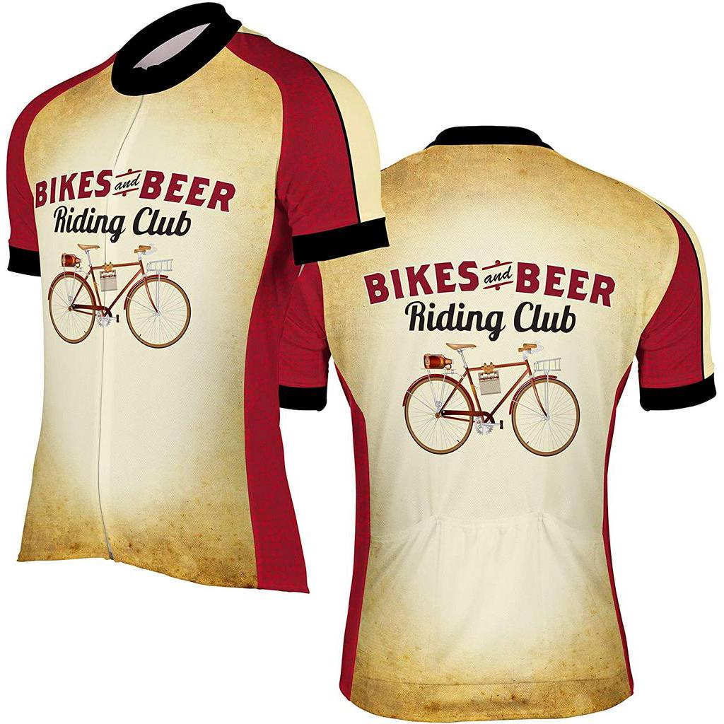 San Miguel Beer Retro Cycling Jersey Short Sleeve 