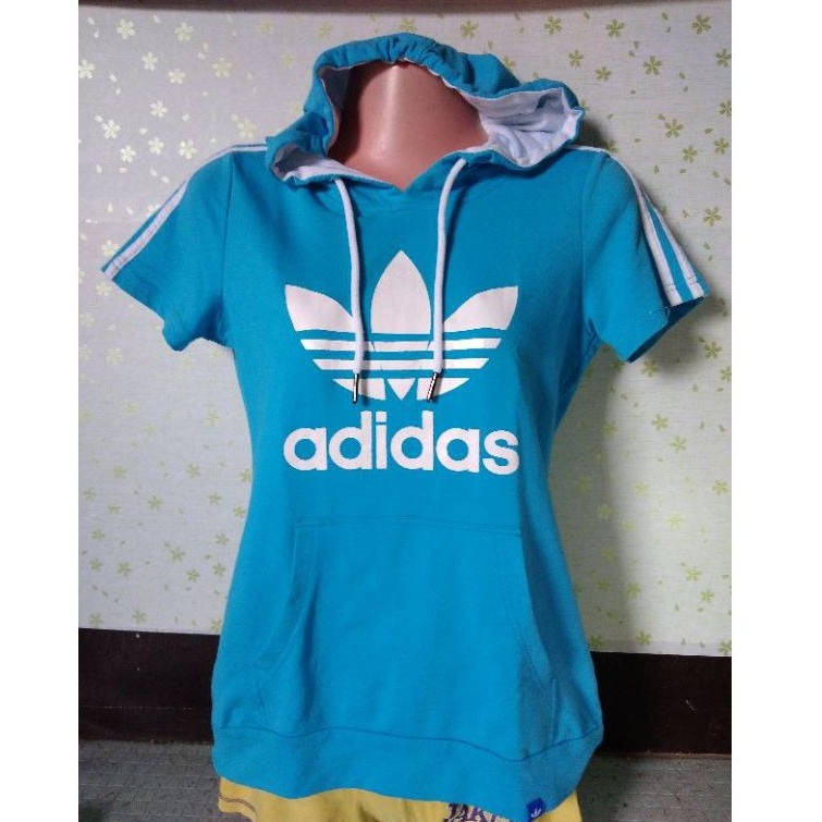 adidas hoodie blue