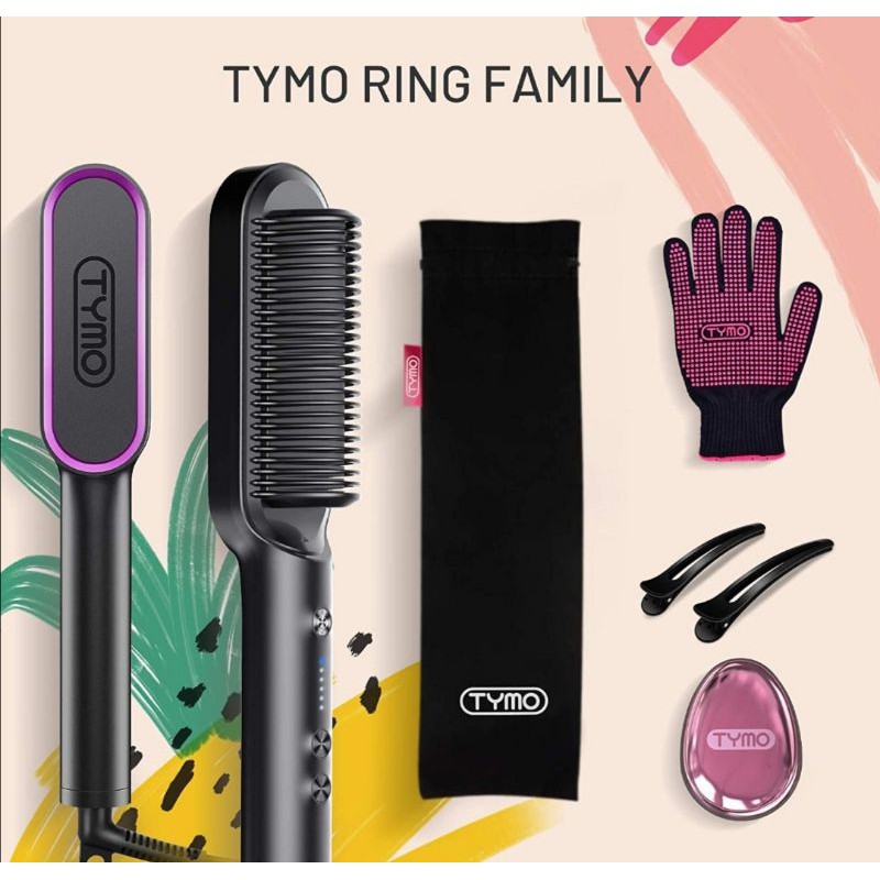 ONHAND)TYMO Hair Straightener Brush BEST SELLER | Shopee Philippines