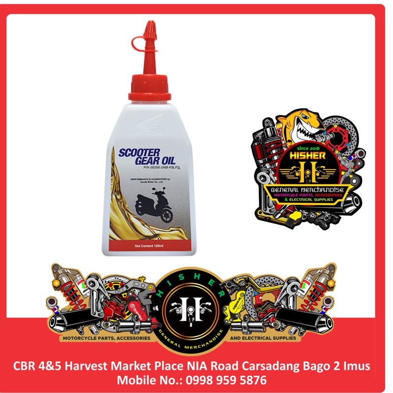 Honda Scooter Gear Oil 120ML | Shopee Philippines