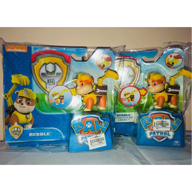 paw patrol digger toy