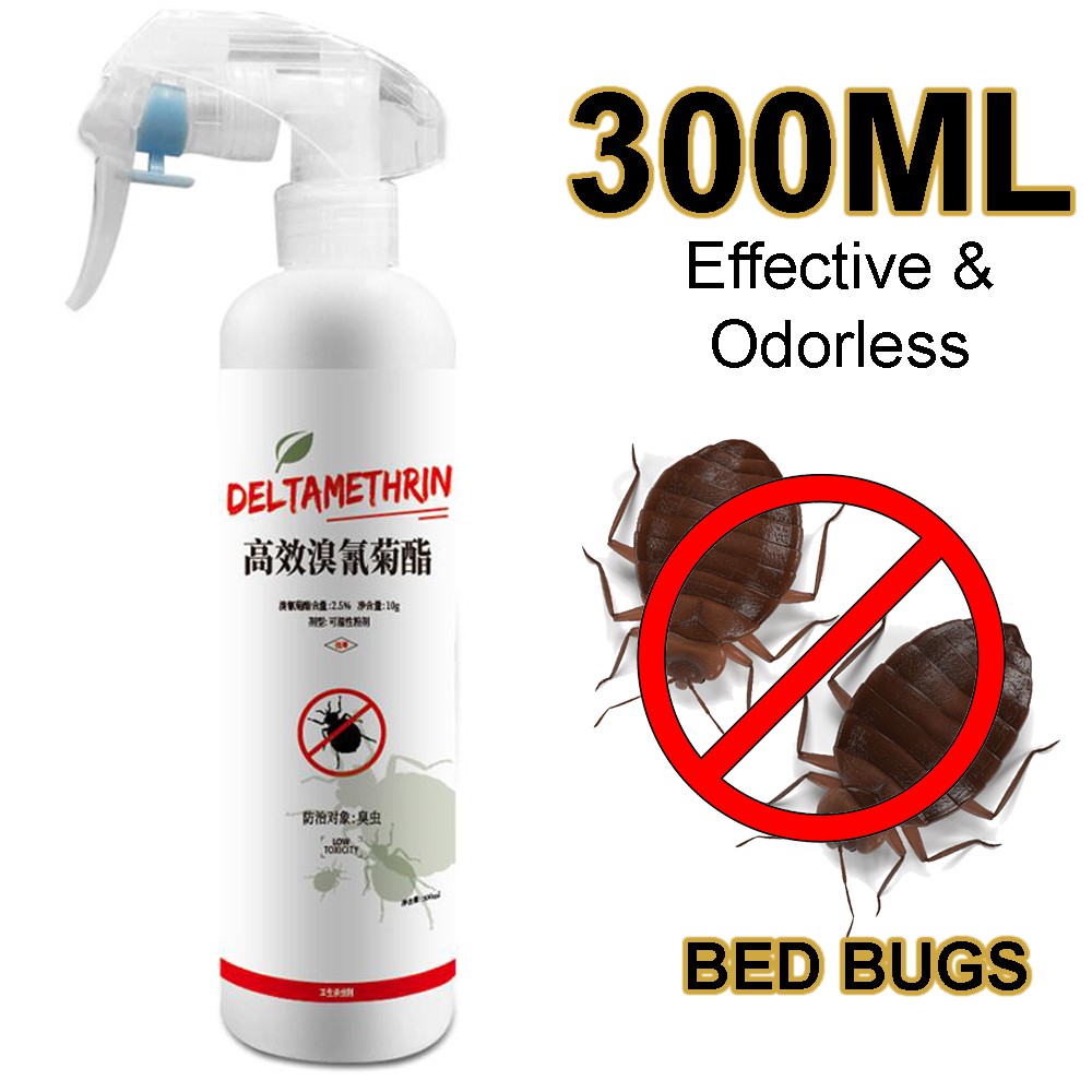 Bed Bug Killer Spray Odorless Insecticide Poison Medicine Bedbug Trap Killing Bed Bug Surot Bed