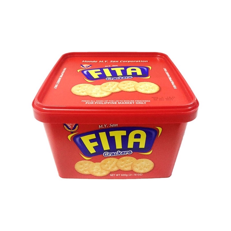 M.Y SAN FITA CRACKERS BISCUIT 600G | Shopee Philippines