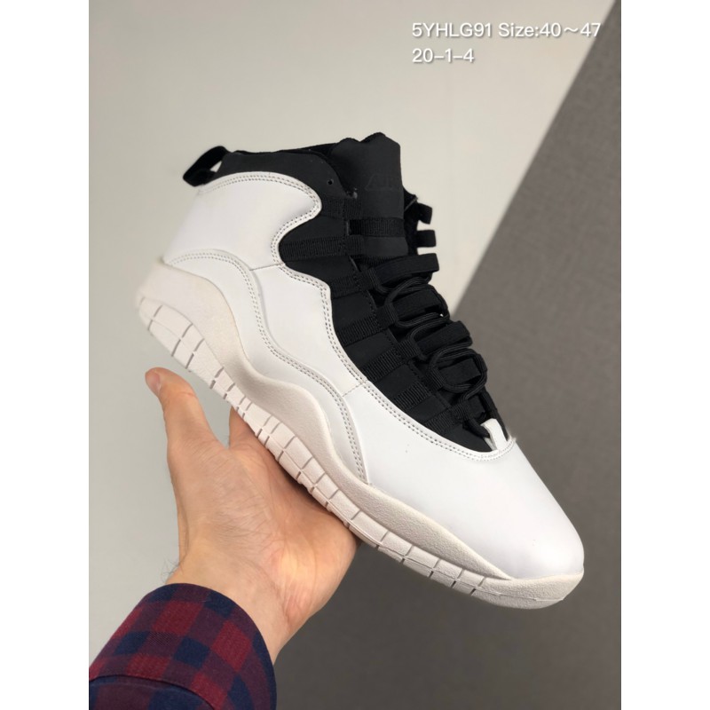 men's air jordan 10 retro basketball shoes