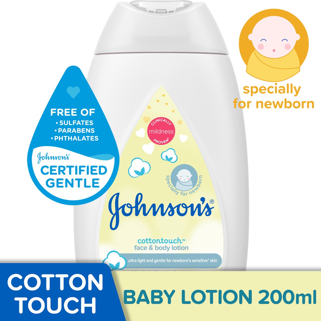 johnson newborn lotion