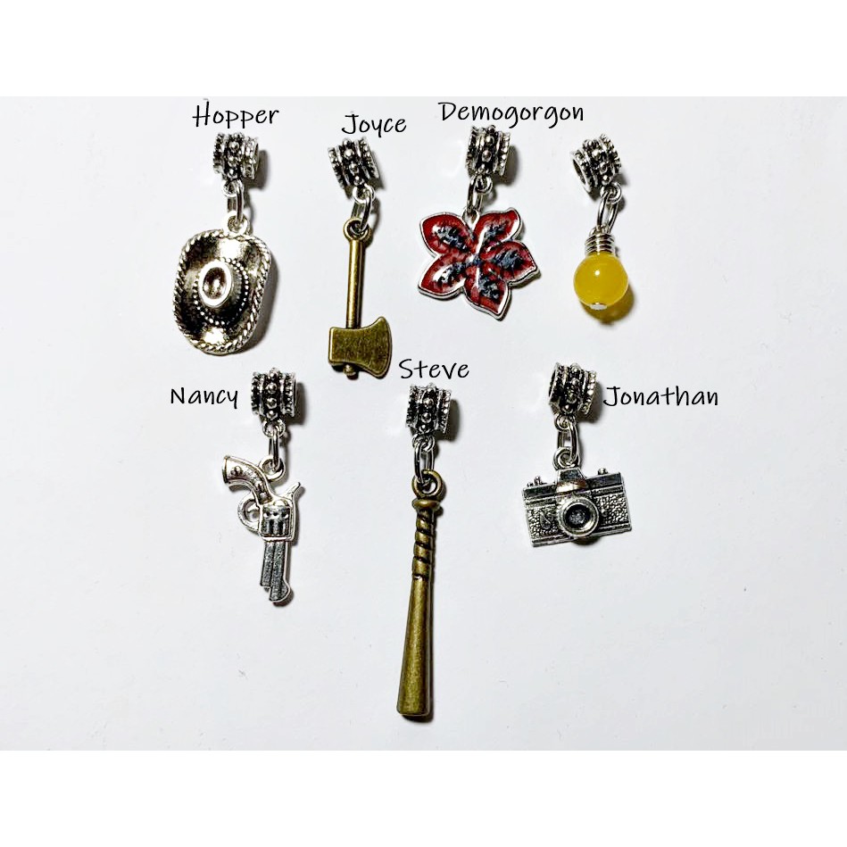 Stranger Things Charm European Pandora Bracelet Compatible