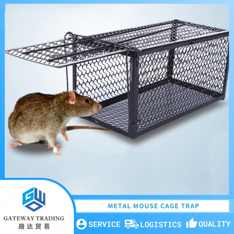 Metal Foldable Cage Trap for Mice and Rats | Shopee Philippines