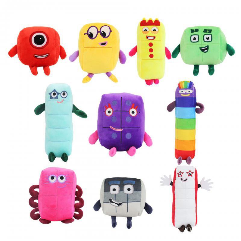 3aNN New Numberblocks Plush Kids Mathematics Educational Animation ...